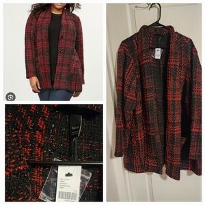 Plaid coat